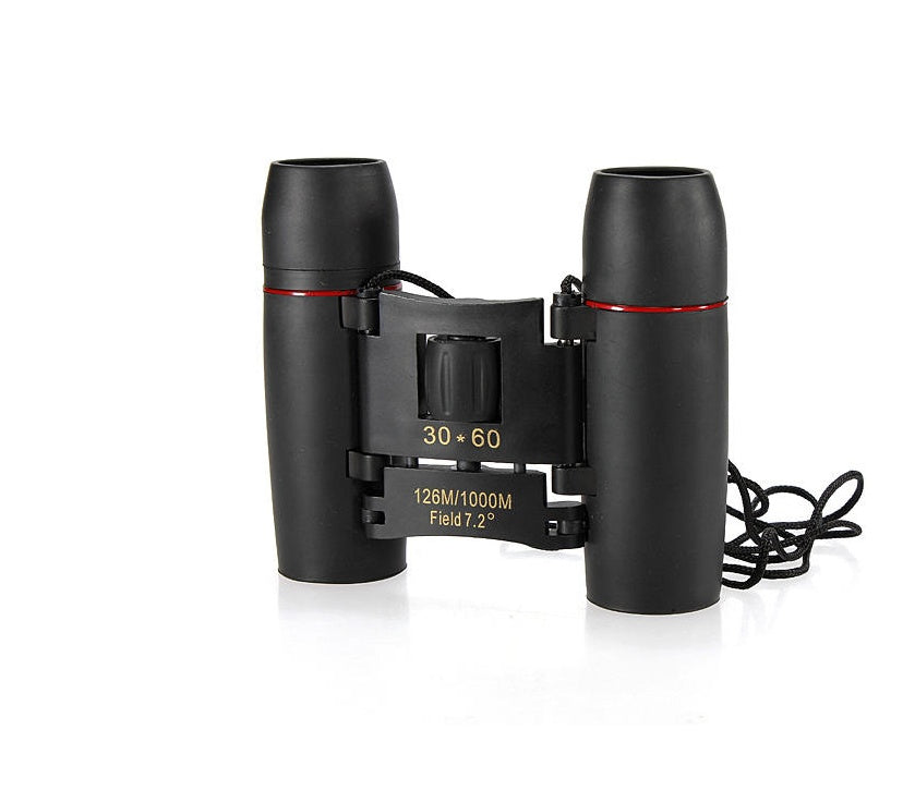 30x60 HD Binoculars – Compact Foldable Binoculars for Hiking, Travel & Outdoor Use