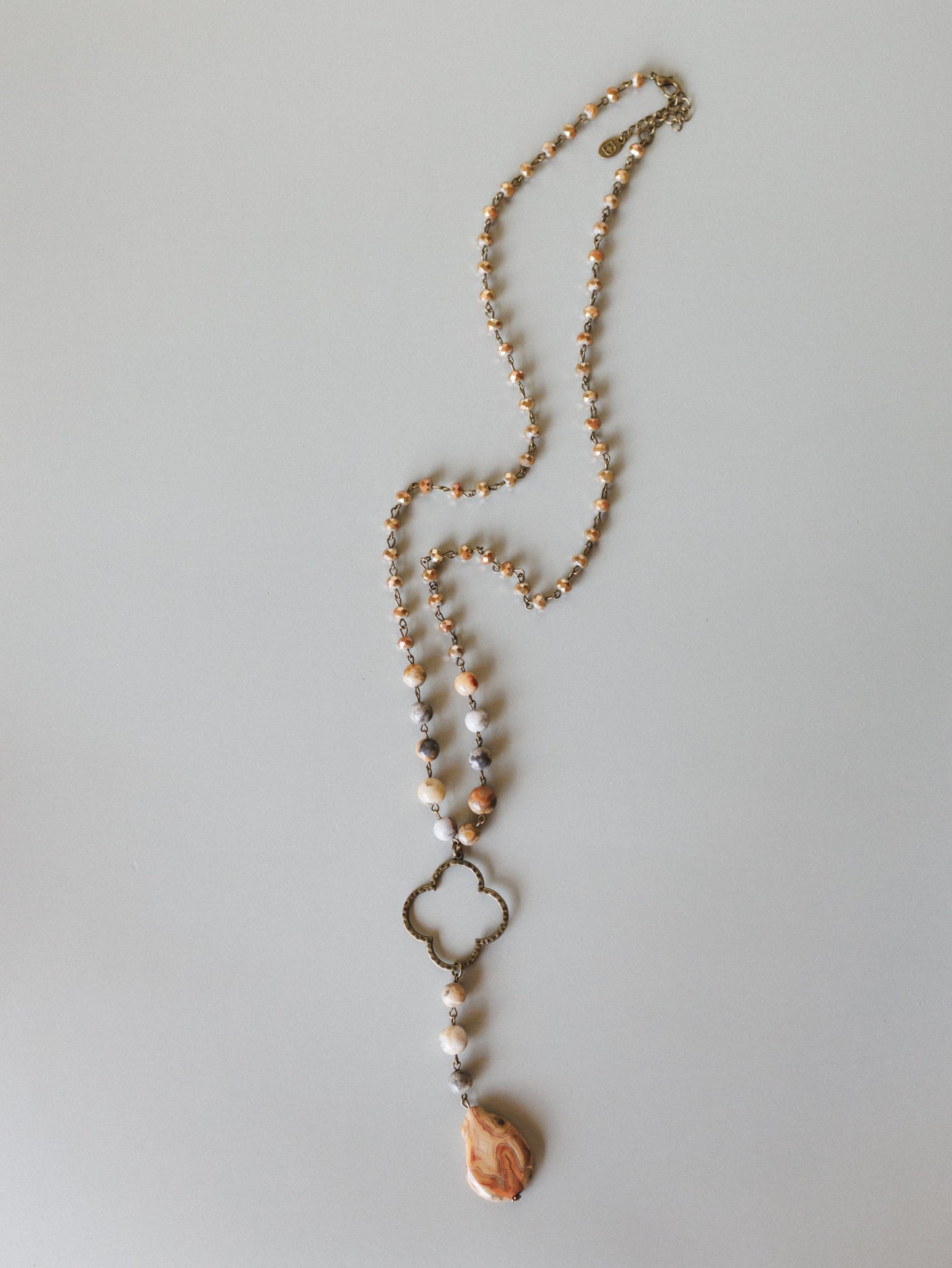 Alani Necklace - Taupe - Pre Order