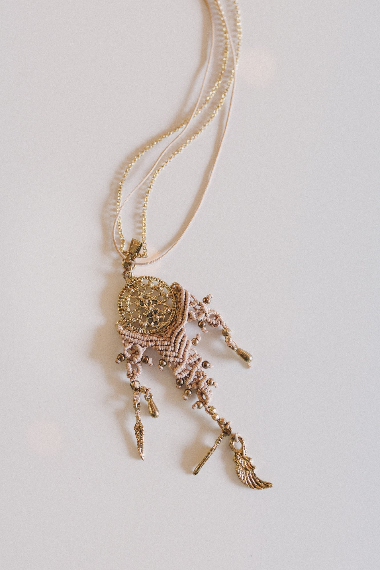 Dream Forever Woven Necklace - Gold - Pre Order