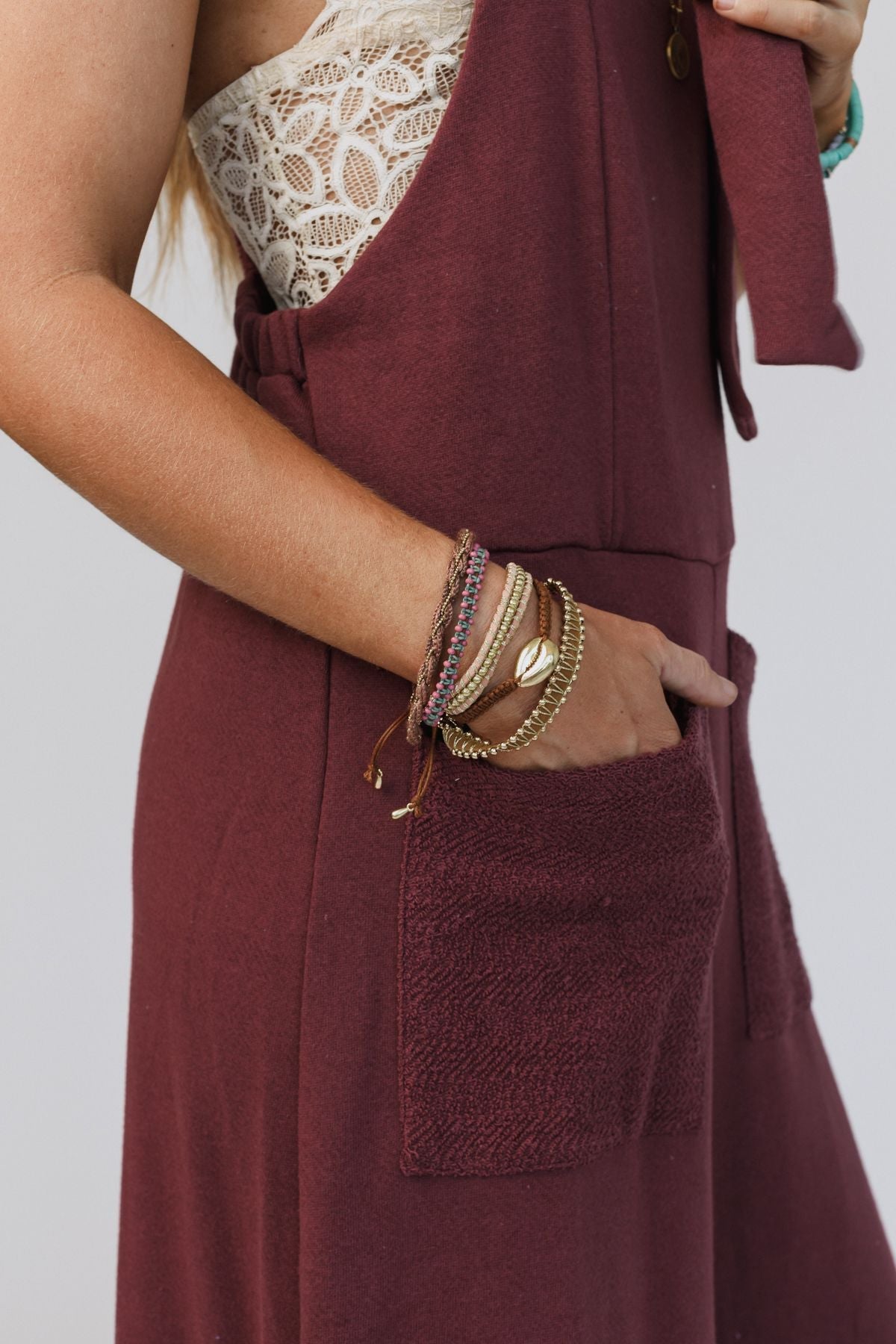Coastal Woven Bracelet Set - Gold - Pre Order