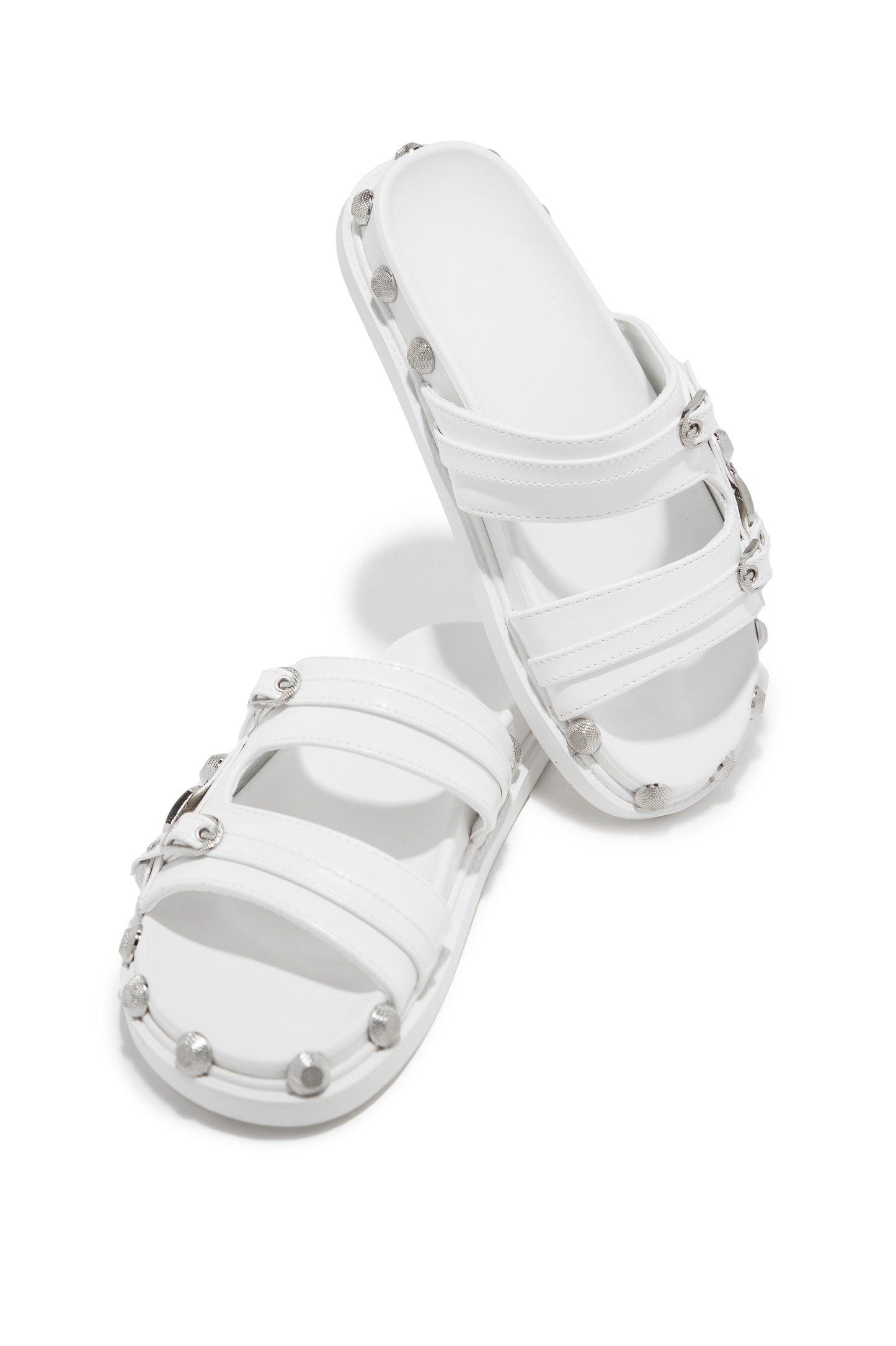 Erika Slip On Sandals - Pink