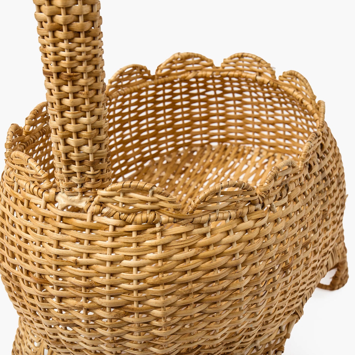 Rattan Giraffe Storage Basket