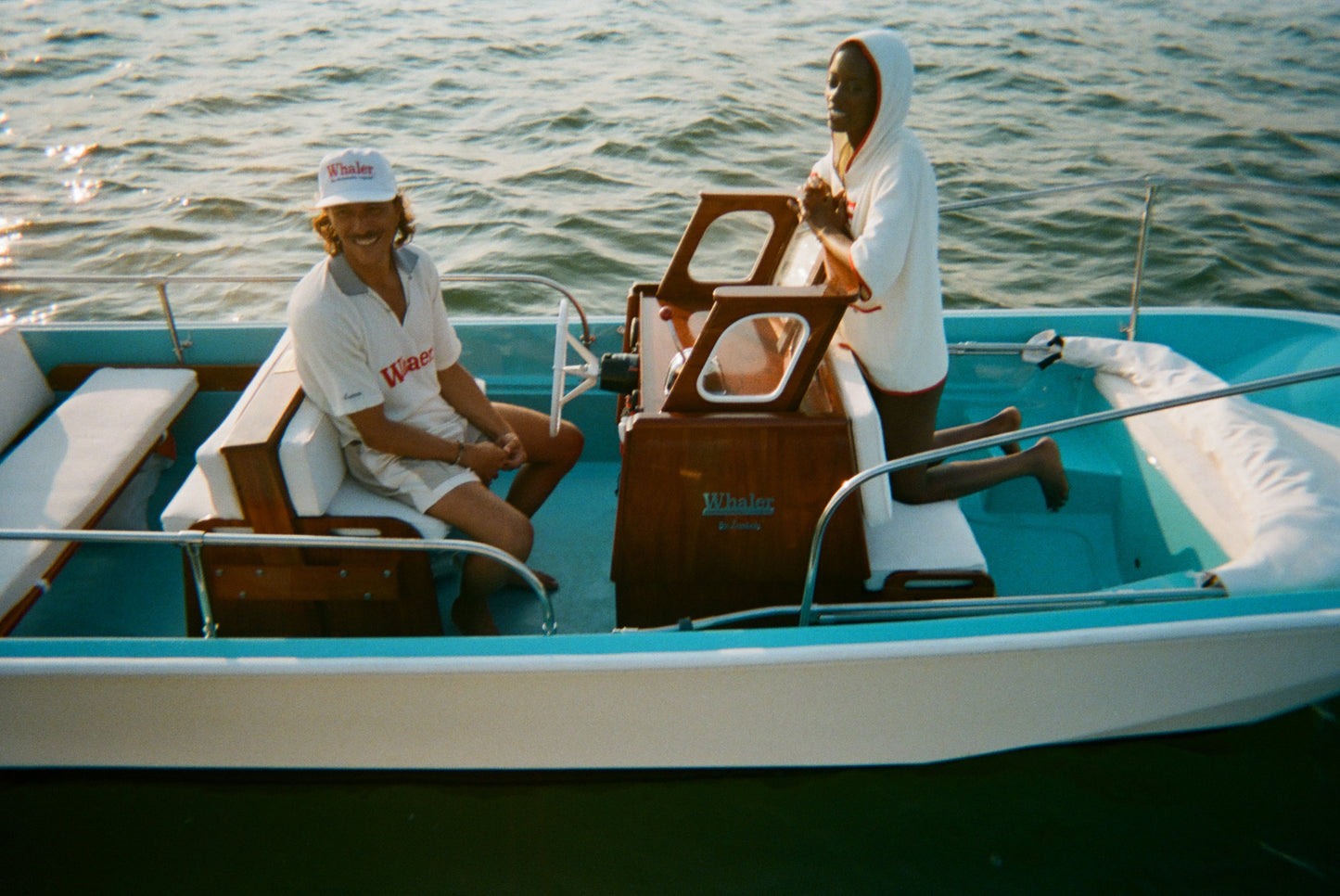 'Boston Whaler' Raglan Terry Polo