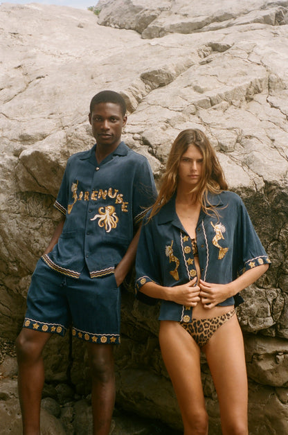 'Le Sirenuse' Don't Worry Shorts