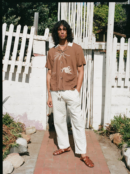 Easy-Going Pants (Patterned Fray)