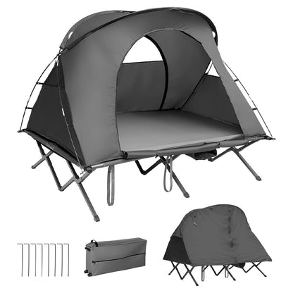 2-Person Camping Tent with Rainfly – Waterproof Outdoor Tent