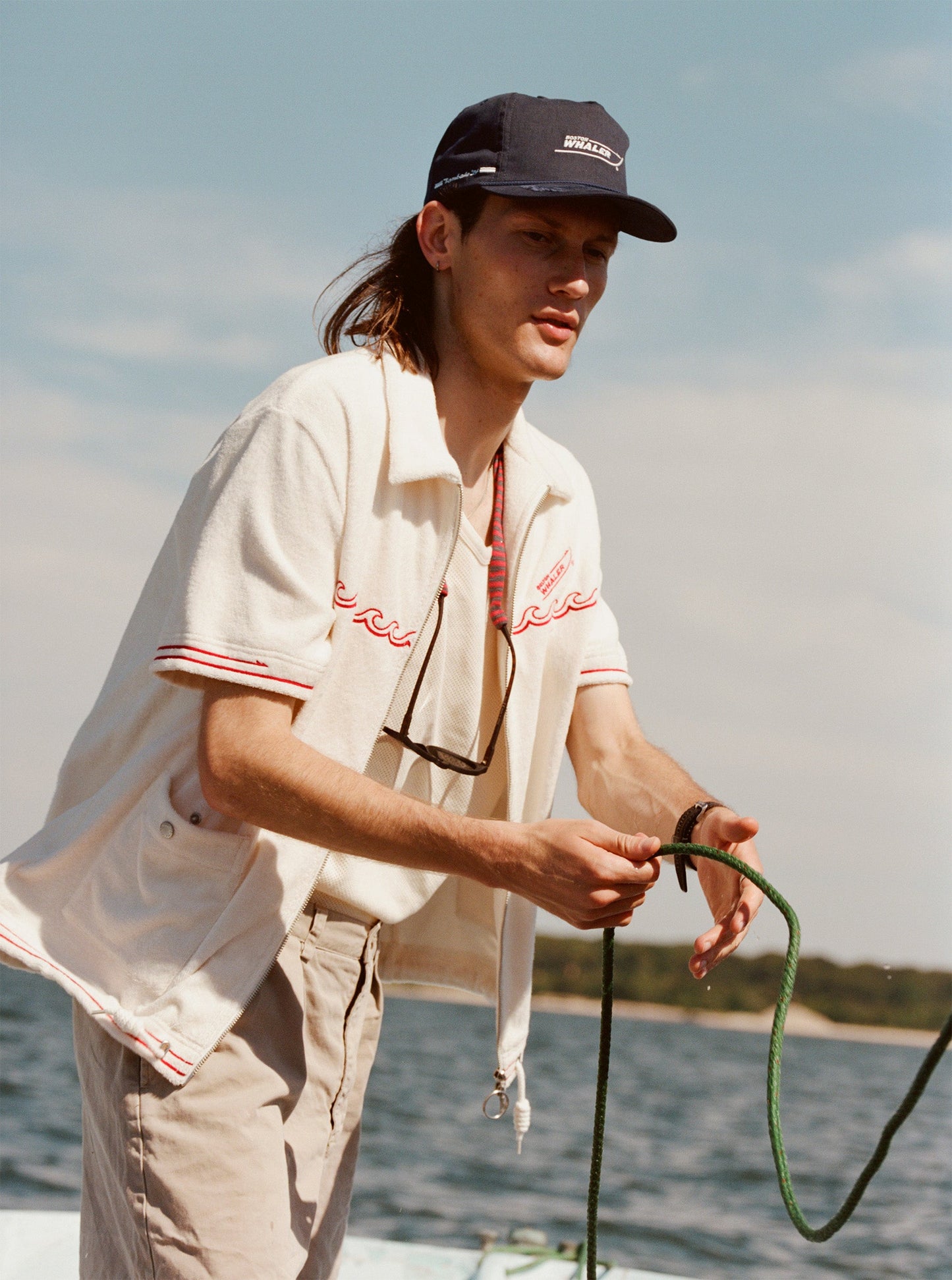 'Boston Whaler' 5-Panel Souvenir Cap