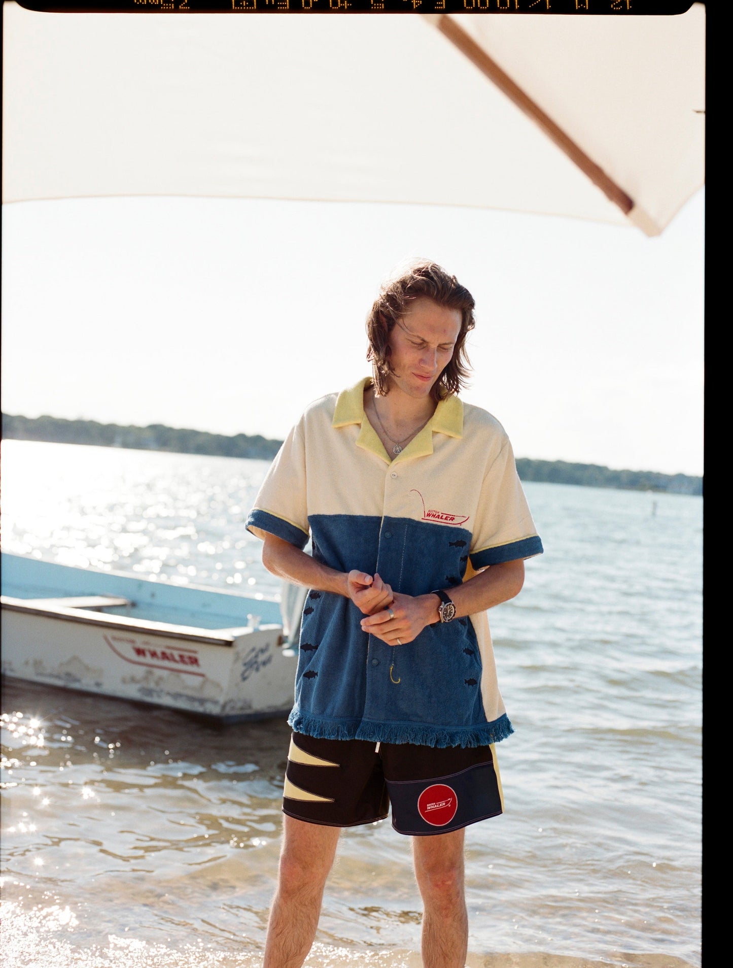 'Boston Whaler' Swim Trunks