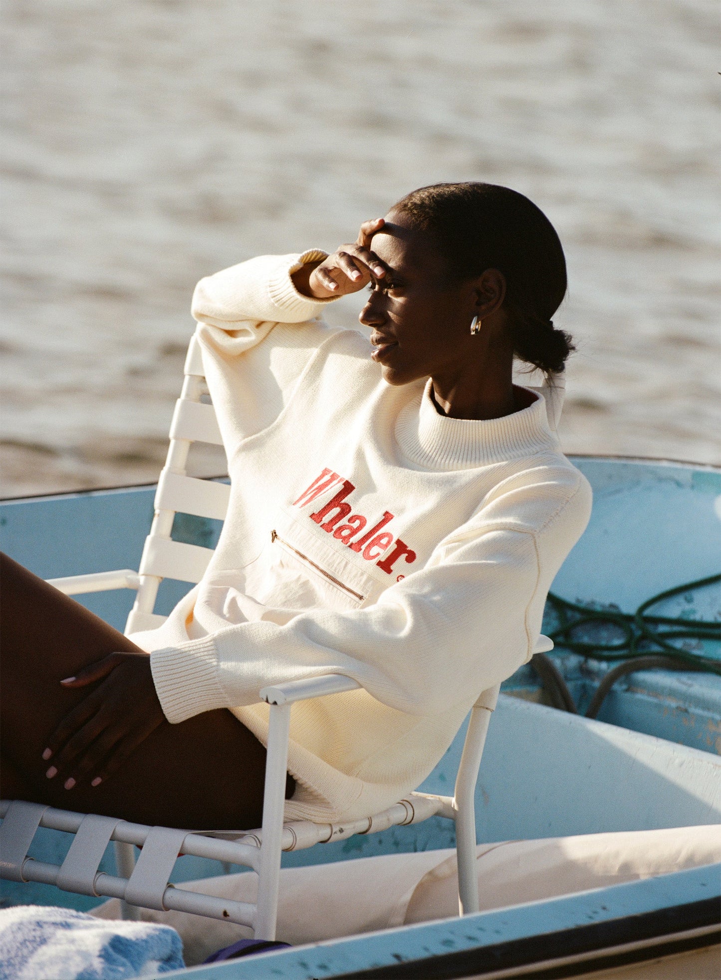 Customizable 'Boston Whaler' Sweater