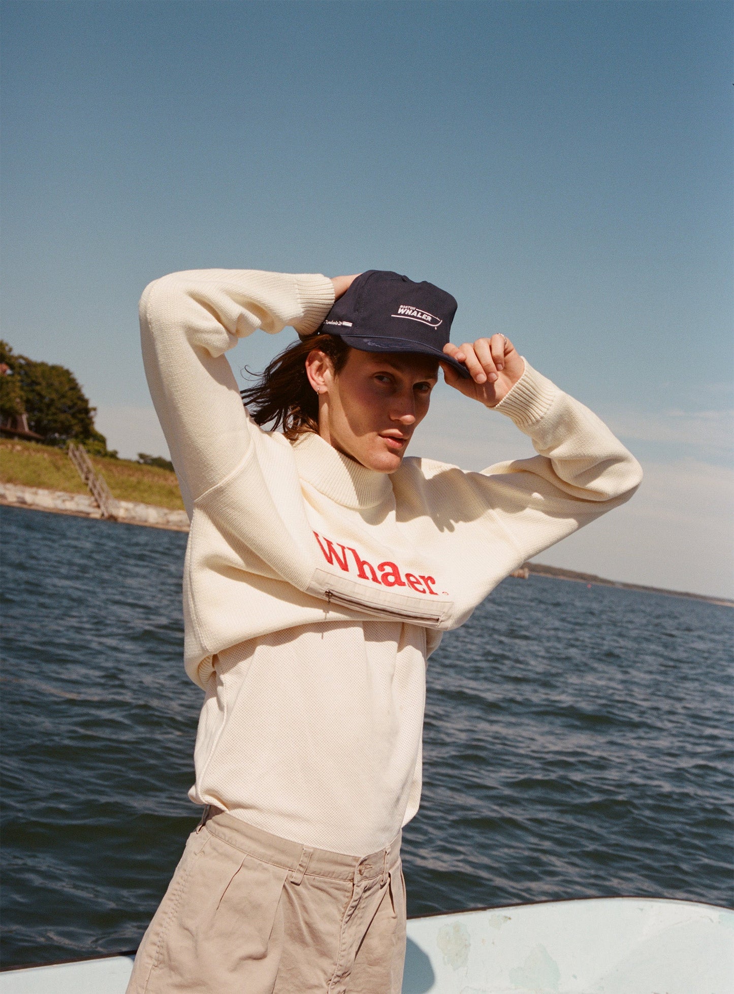 'Boston Whaler' 5-Panel Souvenir Cap