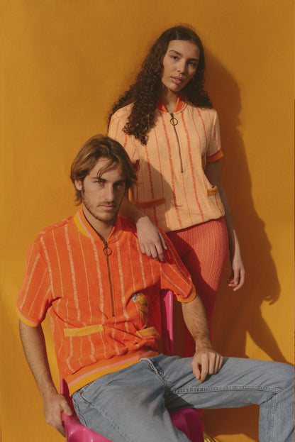 'El Pájaro Cubano' Cabana (Tangerine)