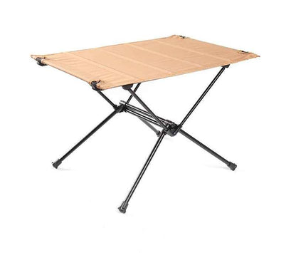 Portable Aluminum Alloy Folding Camp Table – Lightweight with Net Pocket Storage