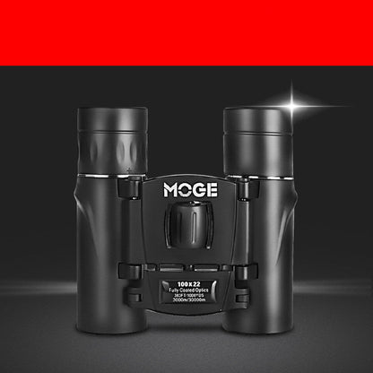 HD Compact Binoculars – High-Power 100x22 & 40x22 with Optional Spring Clip