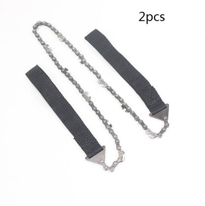 Portable Hand Chain Saw – Outdoor Survival Wire Saw for Camping & Hiking