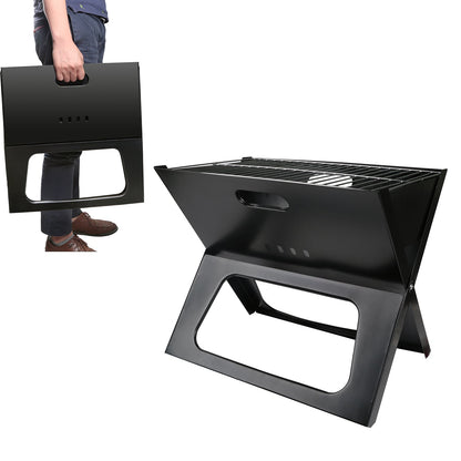 Foldable Portable Charcoal BBQ Grill – 170 sq in Cooking Surface