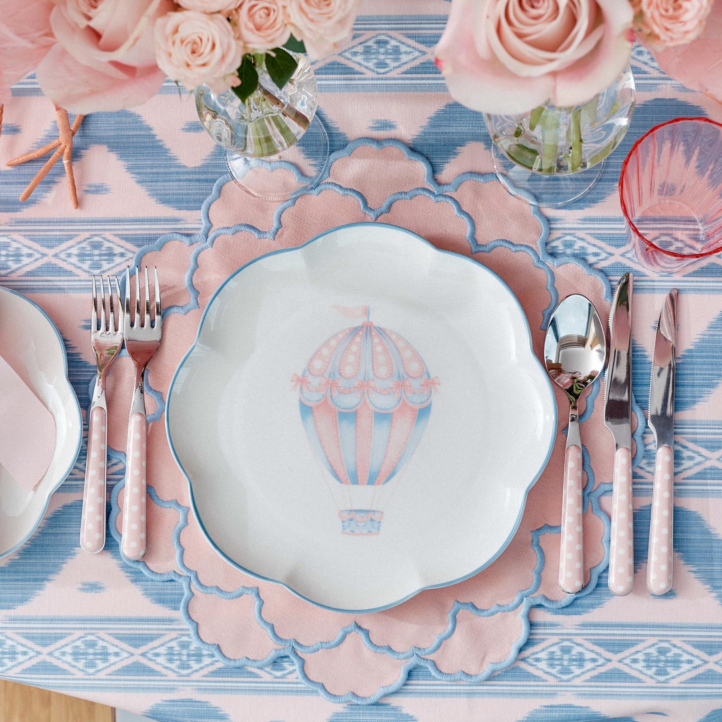 Bea Balloon Dinner & Starter Plates (Set of 8)