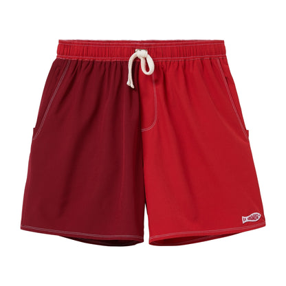 'Le Sirenuse' Guppy Trunks (Red)