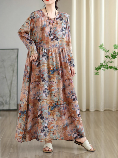 Trendy Women's Summer Printed Smock Dress | Eva Trends