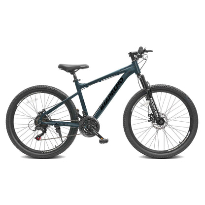 26" All-Terrain Mountain Bike | 21-Speed, Mechanical Disc Brakes & Front Suspension