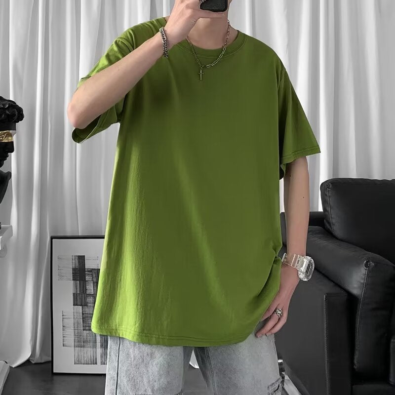 Men's Drop-Shoulder Relaxed Fit T-Shirt – 16 Colors