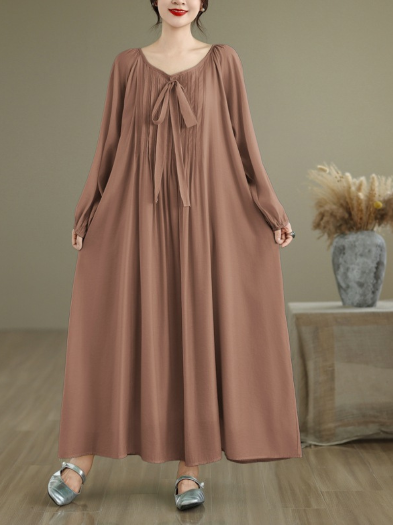 Elegant Flowy Loose A-Line Summer Dress for Women | Eva Trends