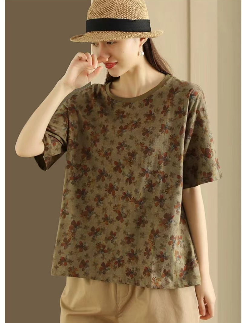 Women's Stylish Summer Wear Printed & Artistic Tops