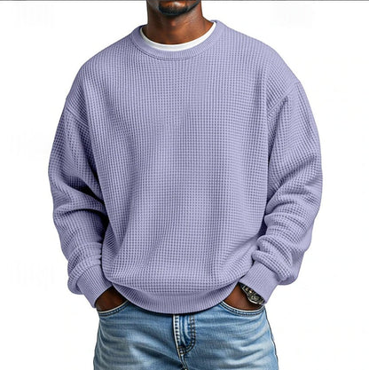 Men's Relaxed Fit Pullover Sweatshirt