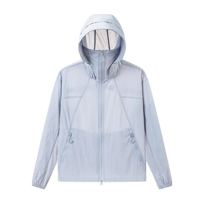 Unisex UV Protection Hooded Nylon Jacket – 10 Colors