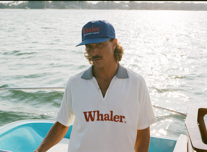 'Boston Whaler: Unsinkable Legend' 5-Panel Souvenir Cap (Blue)