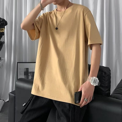 Men's Drop-Shoulder Relaxed Fit T-Shirt – 16 Colors