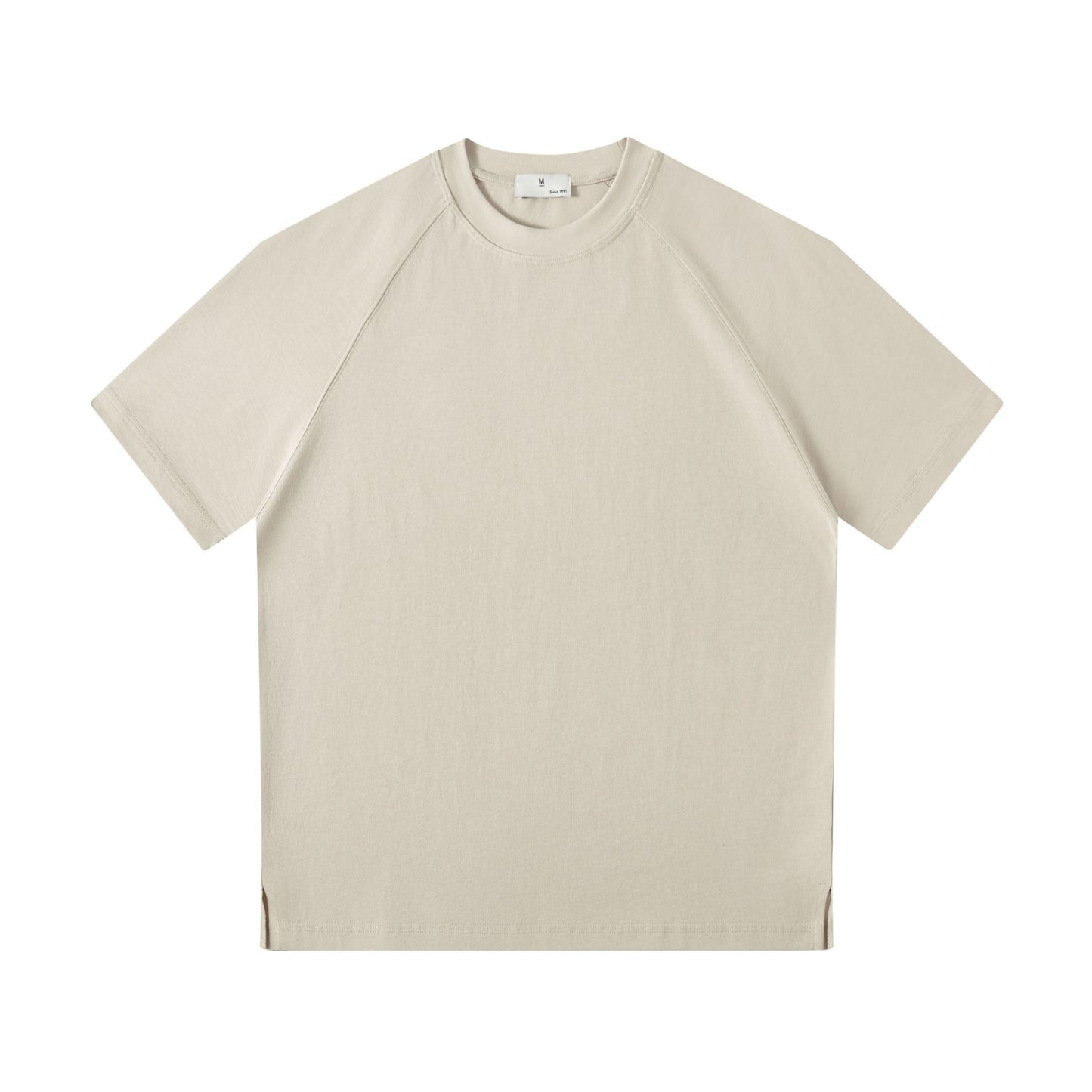 Men's Relaxed Fit Combed Cotton Raglan T-Shirt