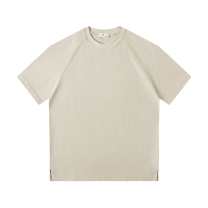 Men's Relaxed Fit Combed Cotton Raglan T-Shirt