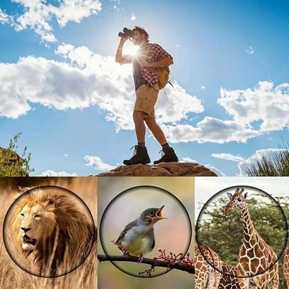60x60 HD Night Vision Binoculars – High-Power Telescope for Hunting, Hiking & Outdoor Use