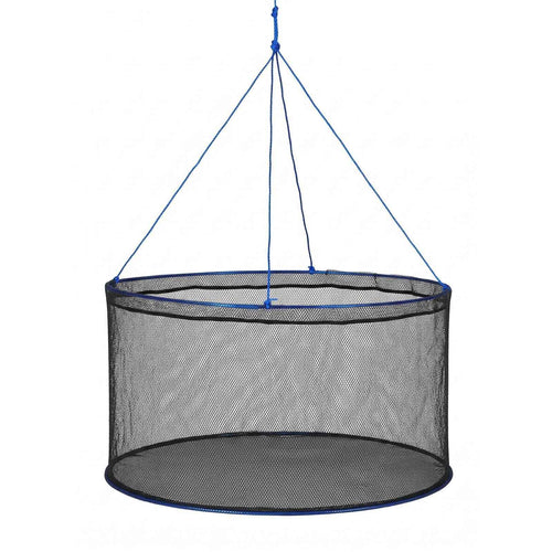 Foldable Drop Fishing Net with Rope & Storage Bag
