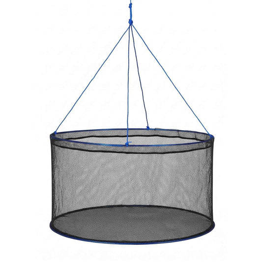 Foldable Drop Fishing Net with Rope & Storage Bag