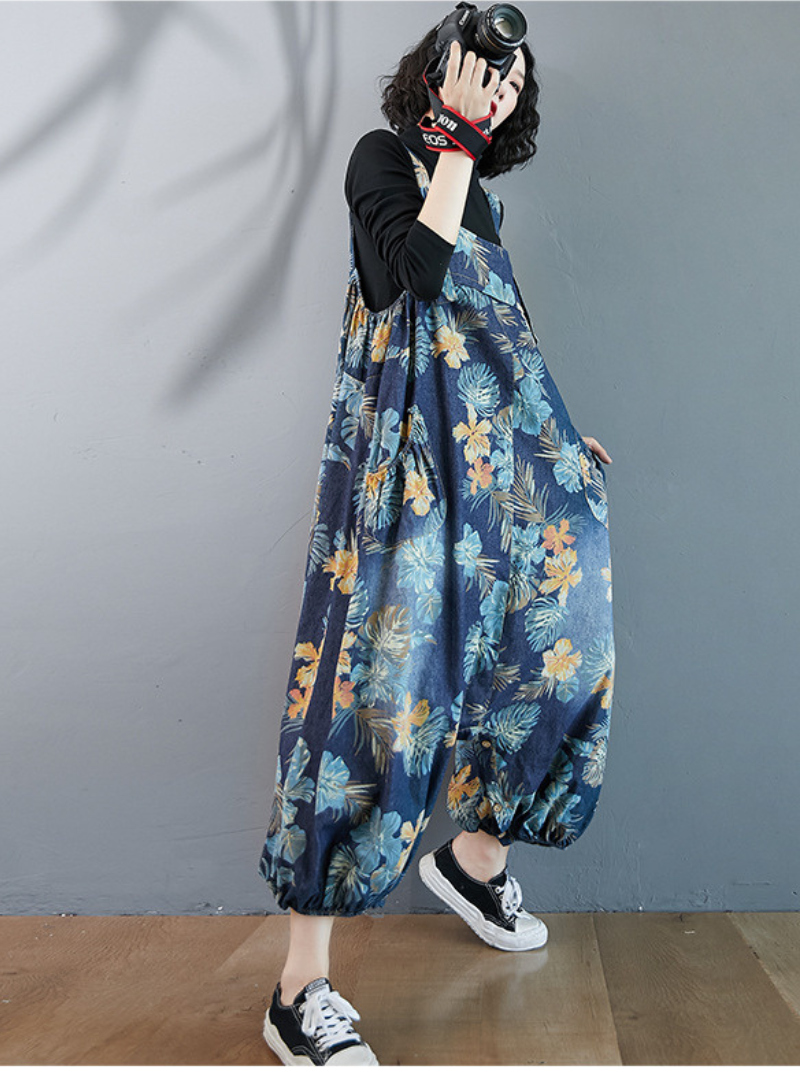 Stylish Women's Printed Salopettes | Eva Trends