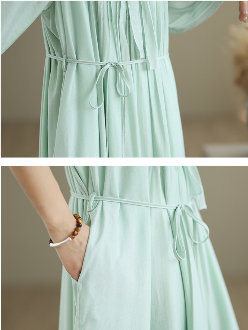 Elegant Flowy Loose A-Line Summer Dress for Women | Eva Trends