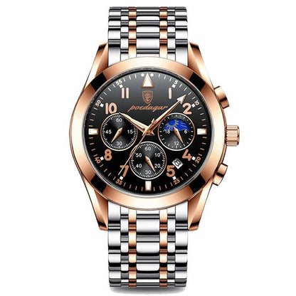 Black Tech Men's Watch Male Student Korean Fashion
