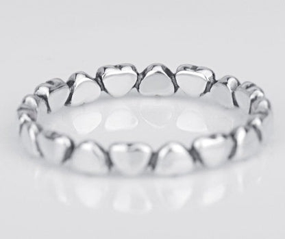 925 Sterling Silver Heart Ring