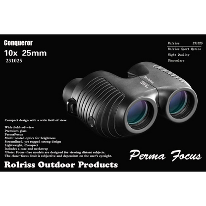 10x25 Autofocus Binoculars – Compact HD Binoculars with Multi-Layer Optics