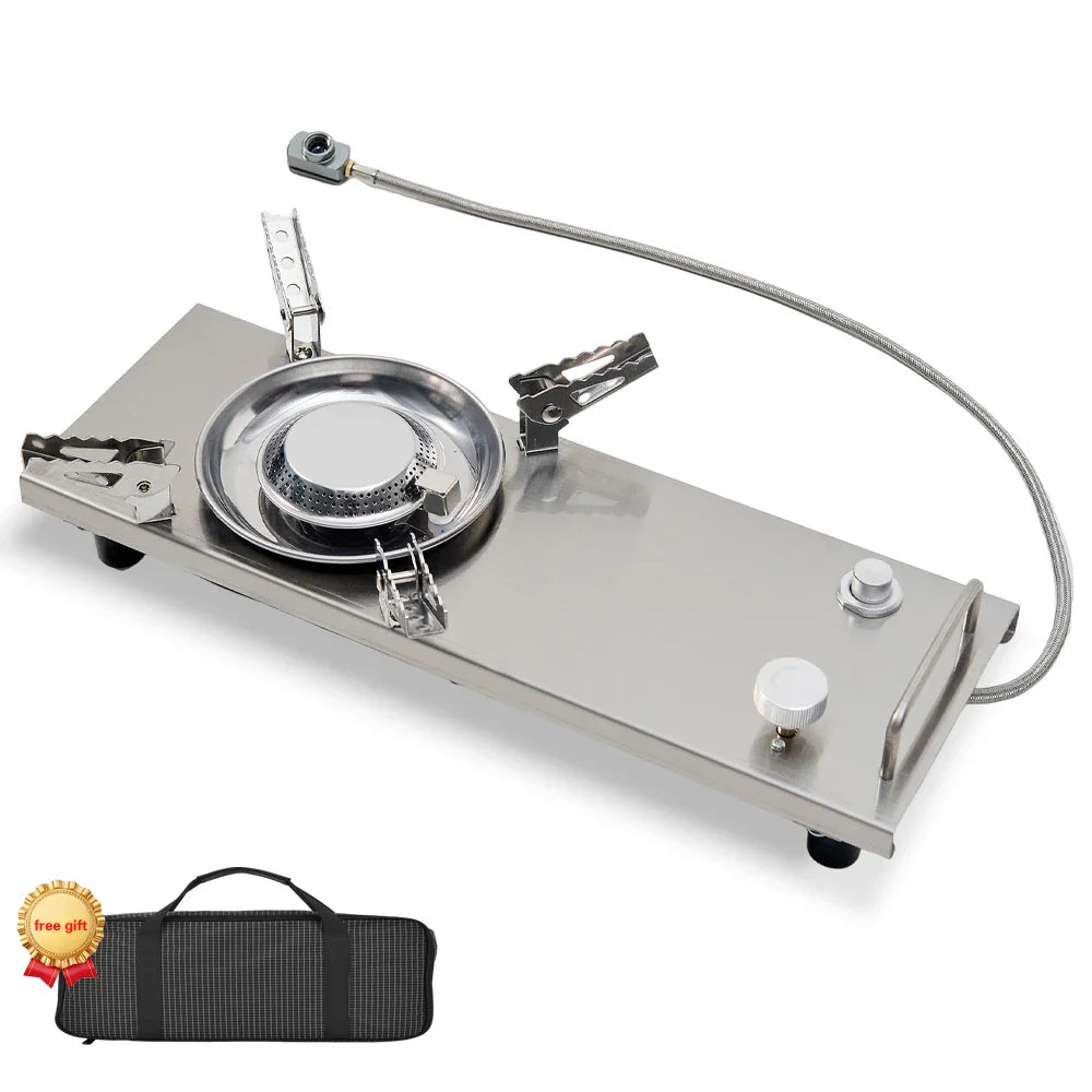 Pandatour Camping IGT 0.5UNT Gas Stove Outdoor One-Click Ignite High Efficiency Camping Table Stove High Firepower