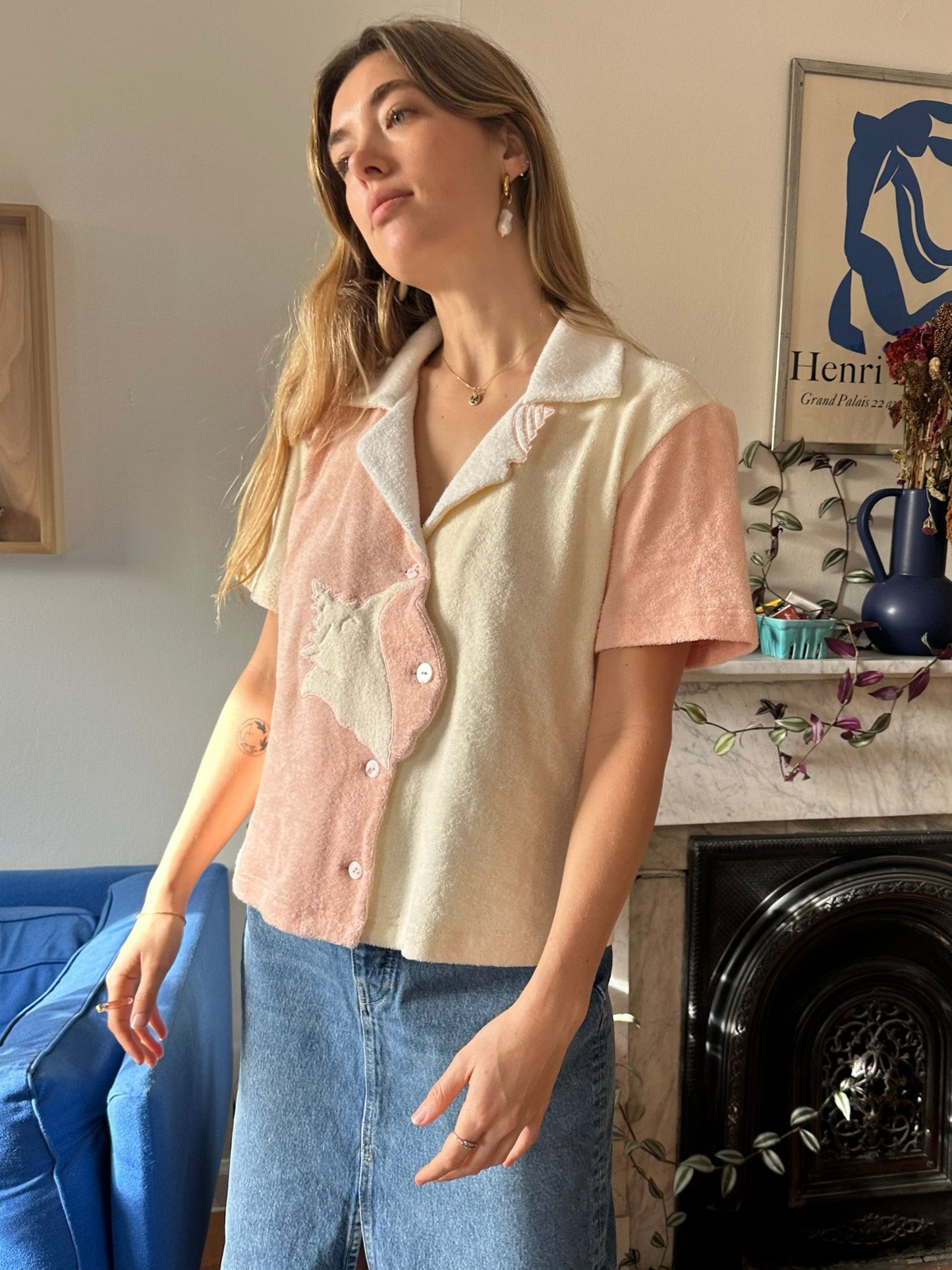 'Conched Out' Cabana ~ Crop Cut