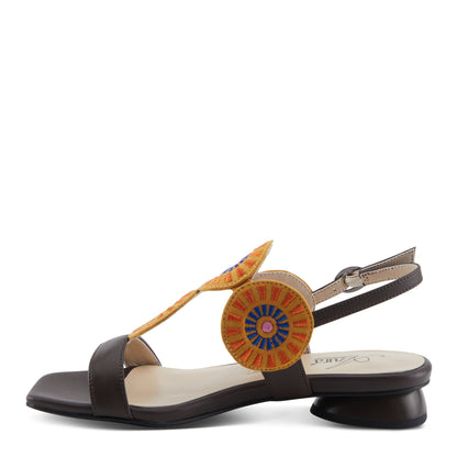 AZURA BROIDER SANDALS