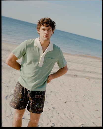 Polo - Green (Terrycloth)