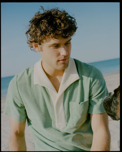 Polo - Green (Terrycloth)