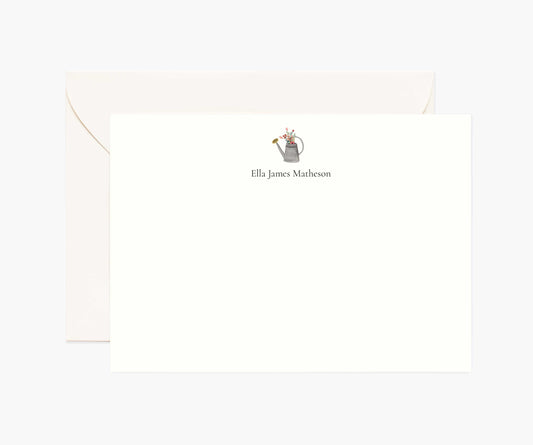 Activities Personalized Stationery  - Watering Can