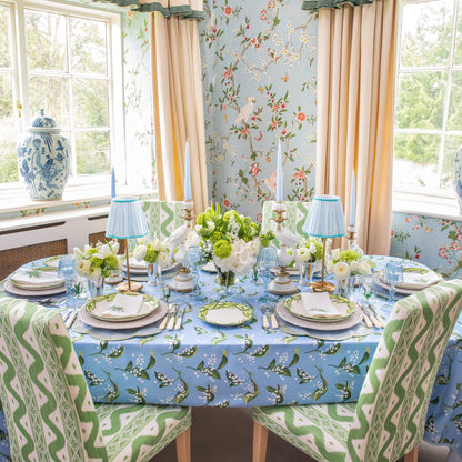 White Lily of the Valley Linen Napkins (Set of 4)