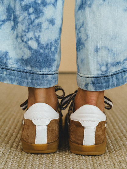 Destiny Sneaker - Coffee Leopard