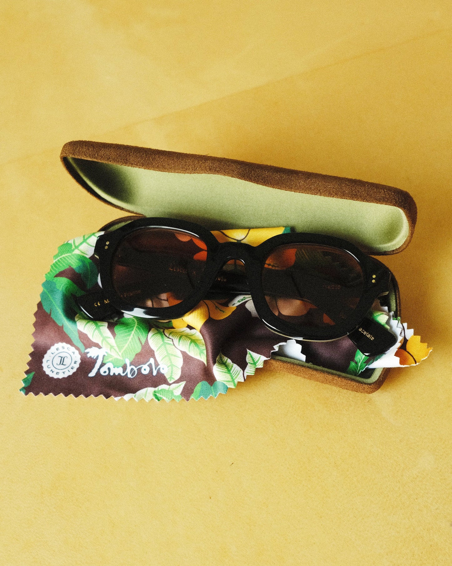 Lesca Lunetier x Tombolo (Coral Mineral Lenses)