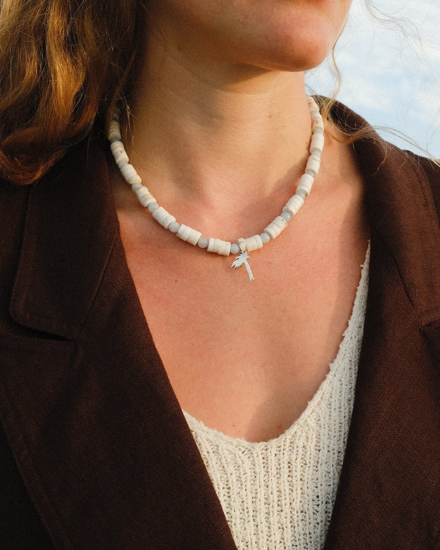 Odissea x Tombolo Necklace (Aquamarine)